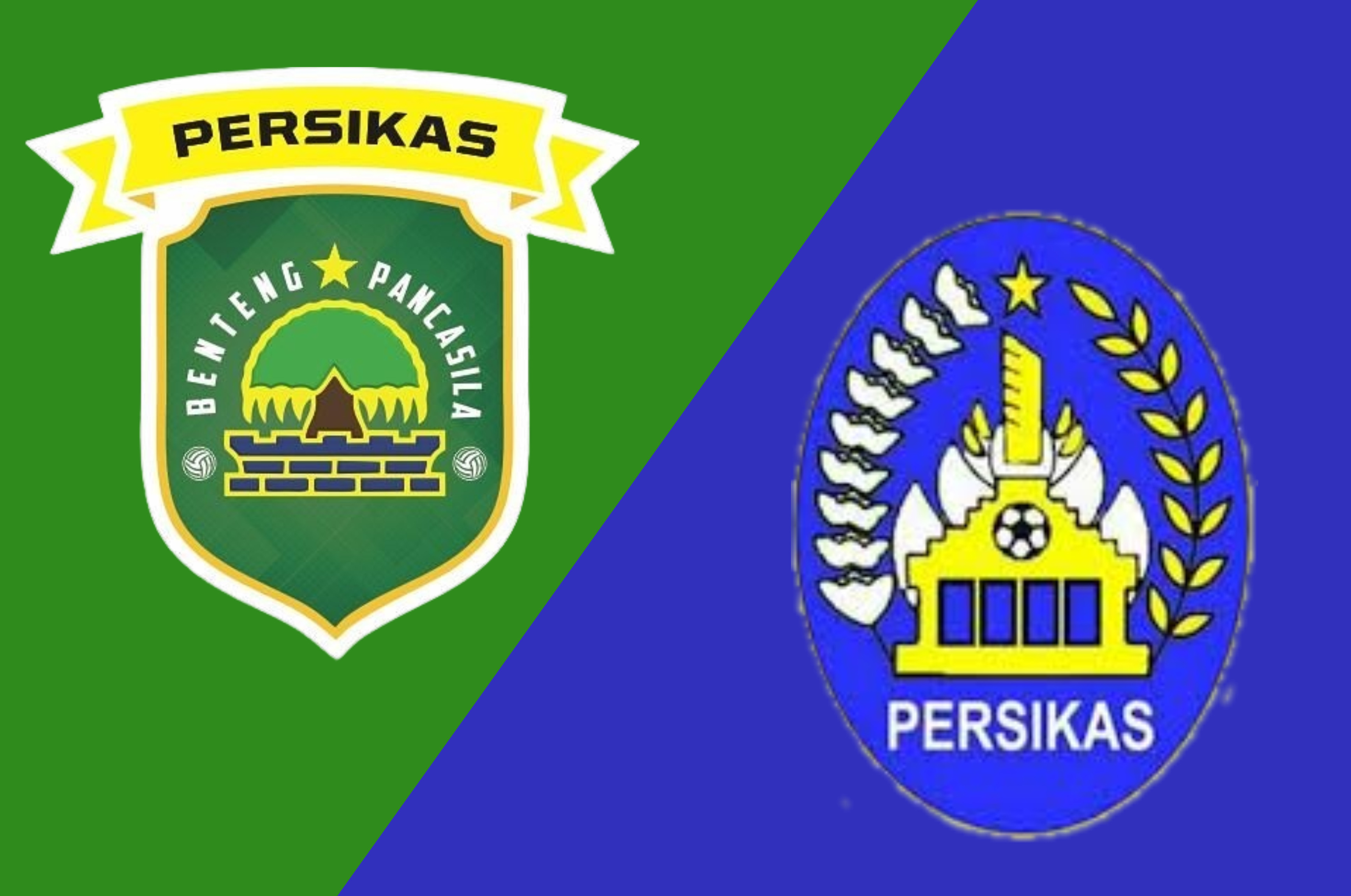 Logo kedua klub Persikas Subang dan Persikas Semarang
