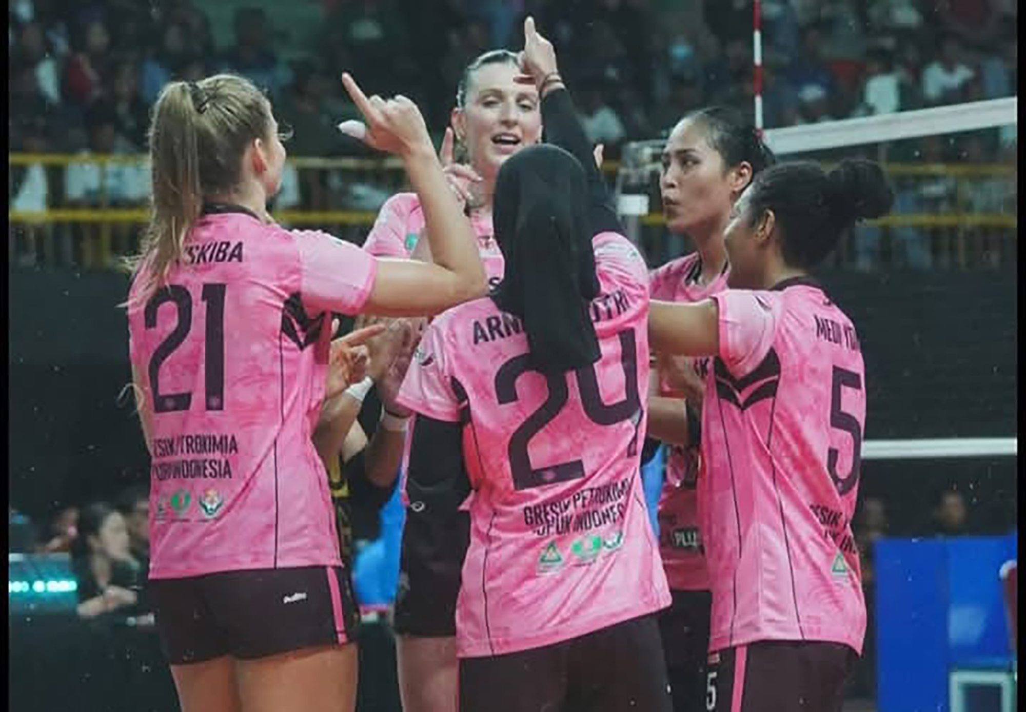 Gresik Petrokimia Pupuk Indonesia berhasil mengalahkan Electric PLN dengan skor 3-1.