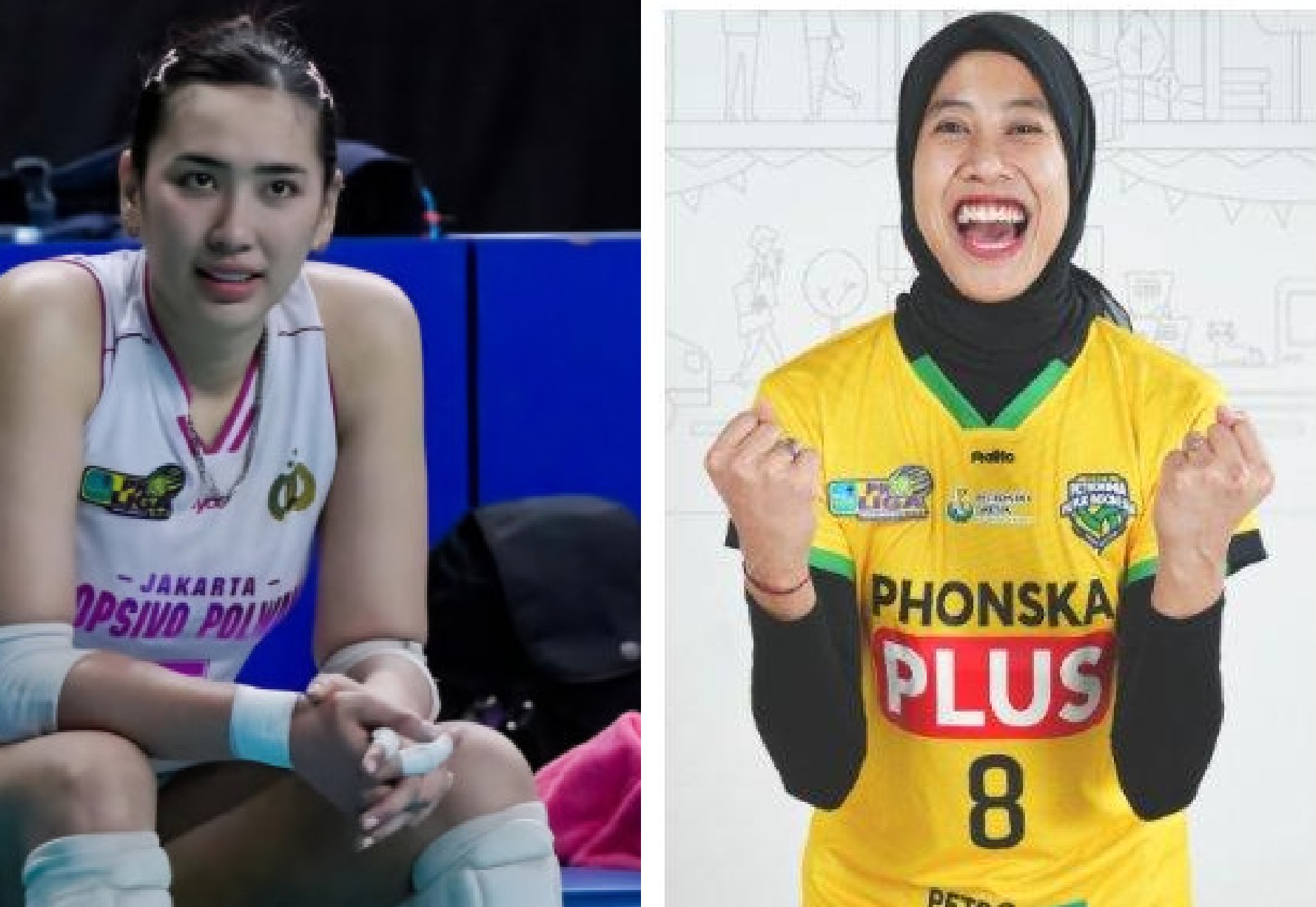 Yolla Yuliana dan Megawati Hangestri  akan bertemu untuk bertanding di Proliga seri Kota Semarang.
