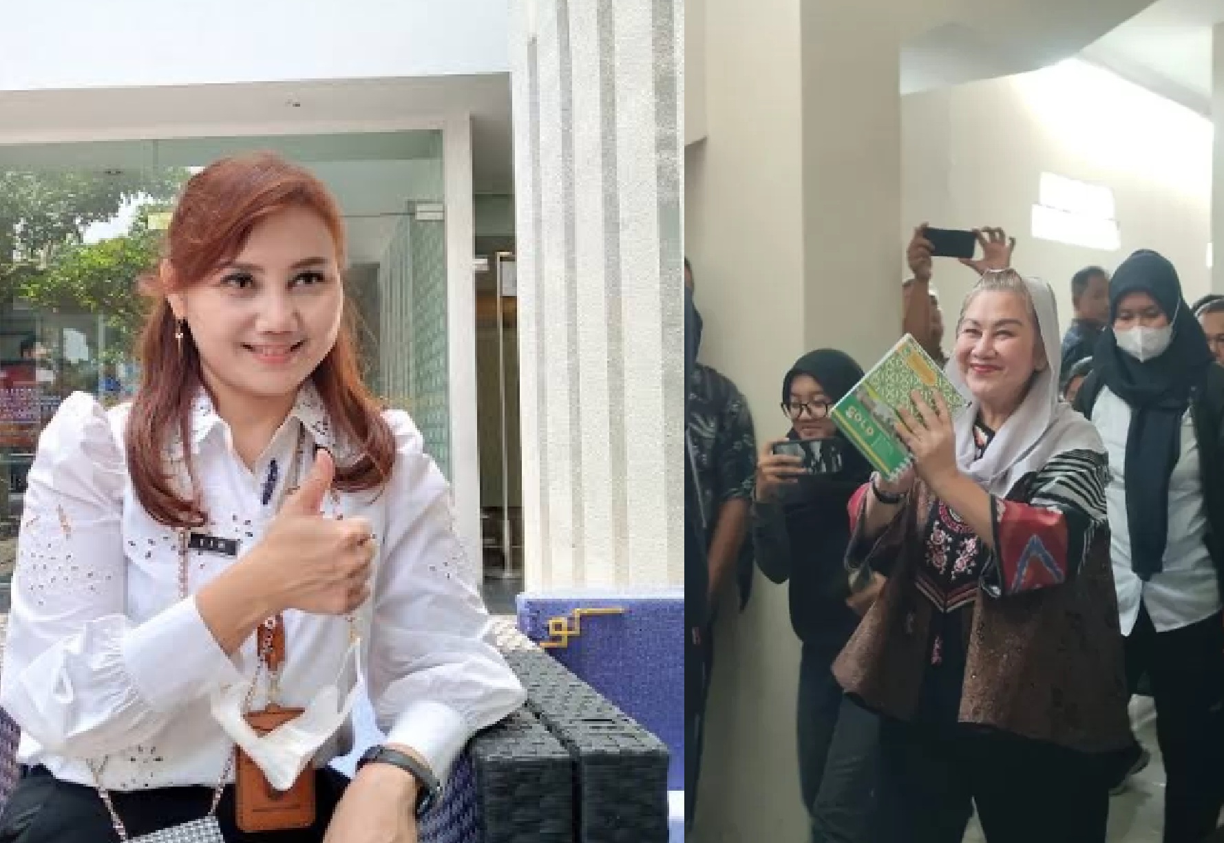 Kepala Bapenda Kota Semarang dan Mantan Walikota Semarang.