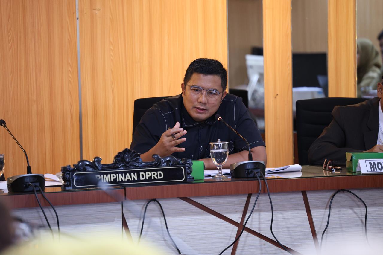 Wakil Ketua DPRD Jateng, Mohammad Saleh saat berbicara dalam Forum Perangkat Daerah Renstra Setwan.