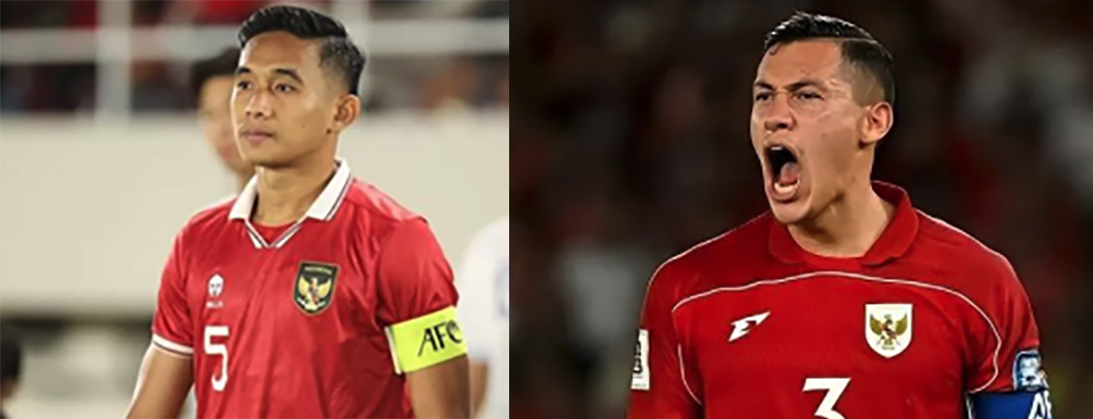 Jay Idzes dan Rizky Ridho