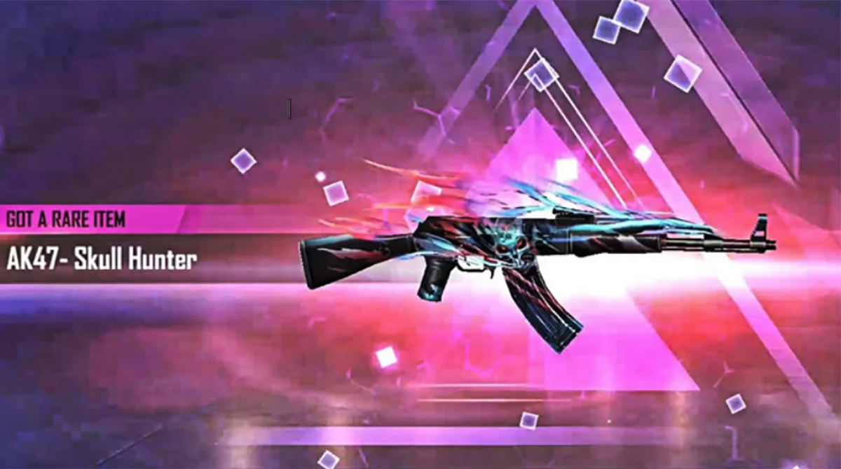 Klaim Sekarang Kumpulan Kode Redeem Free Fire -FF Terbaru 2025 Berhadiah Senapan Skin AK 47 Flaming Skull  dan 100 persen Booyah Bandana.