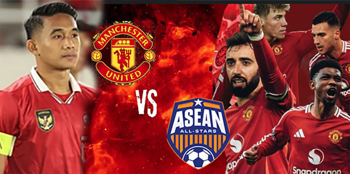 Siapa Saja Pemain Timnas Indonesia yang Jadi  ASEAN All Stars Untuk Melawan Setan Merah Manchester United Selain RIzky Ridho?