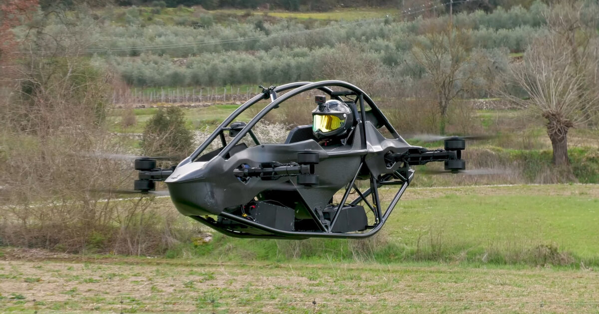 jetson ONE&rsquo;s dapat  melayang di udara tanpa kendali pilot