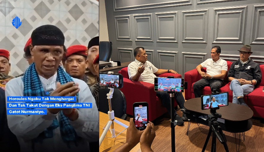 Perseteruan Hercules dan Jenderal (Purn.) Gatot Nurmantyo Jadi Sorotan Publik