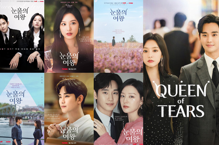 Poster serial drama Korea Queen of Tears.