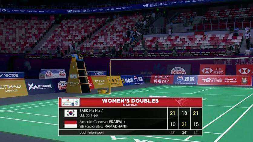 Fadia Menangis Usai Kalah dalam Semifinal