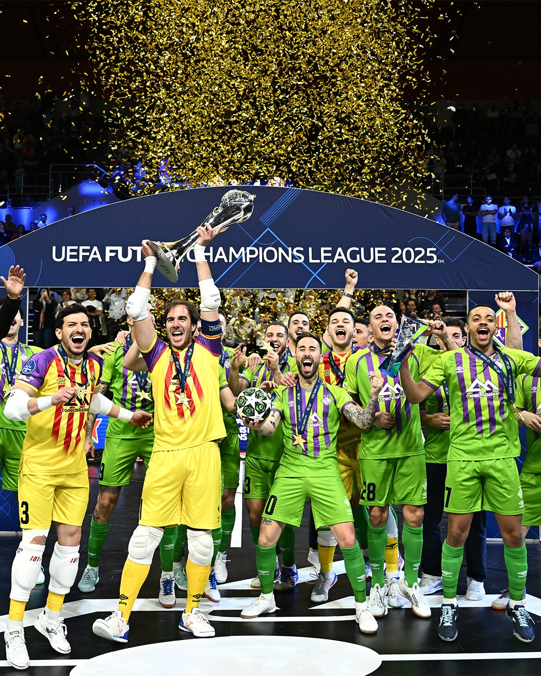 Club futsal Palma Juara UEFA Futsal Champions League 2025