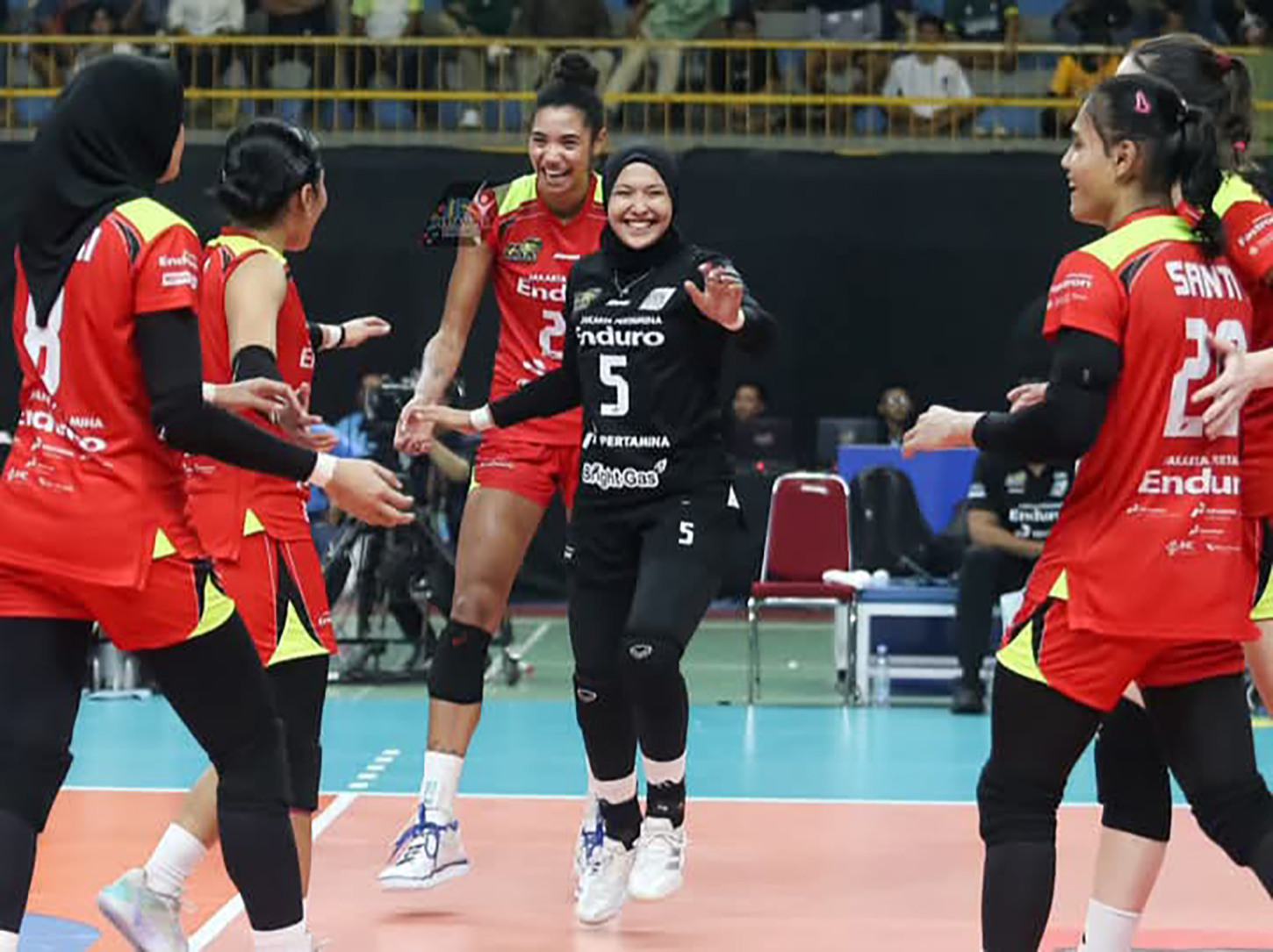 Jakarta Pertamina Enduro akan menghadapi Jakarta Popsivo Polwan di babak grand final Proliga 2025.