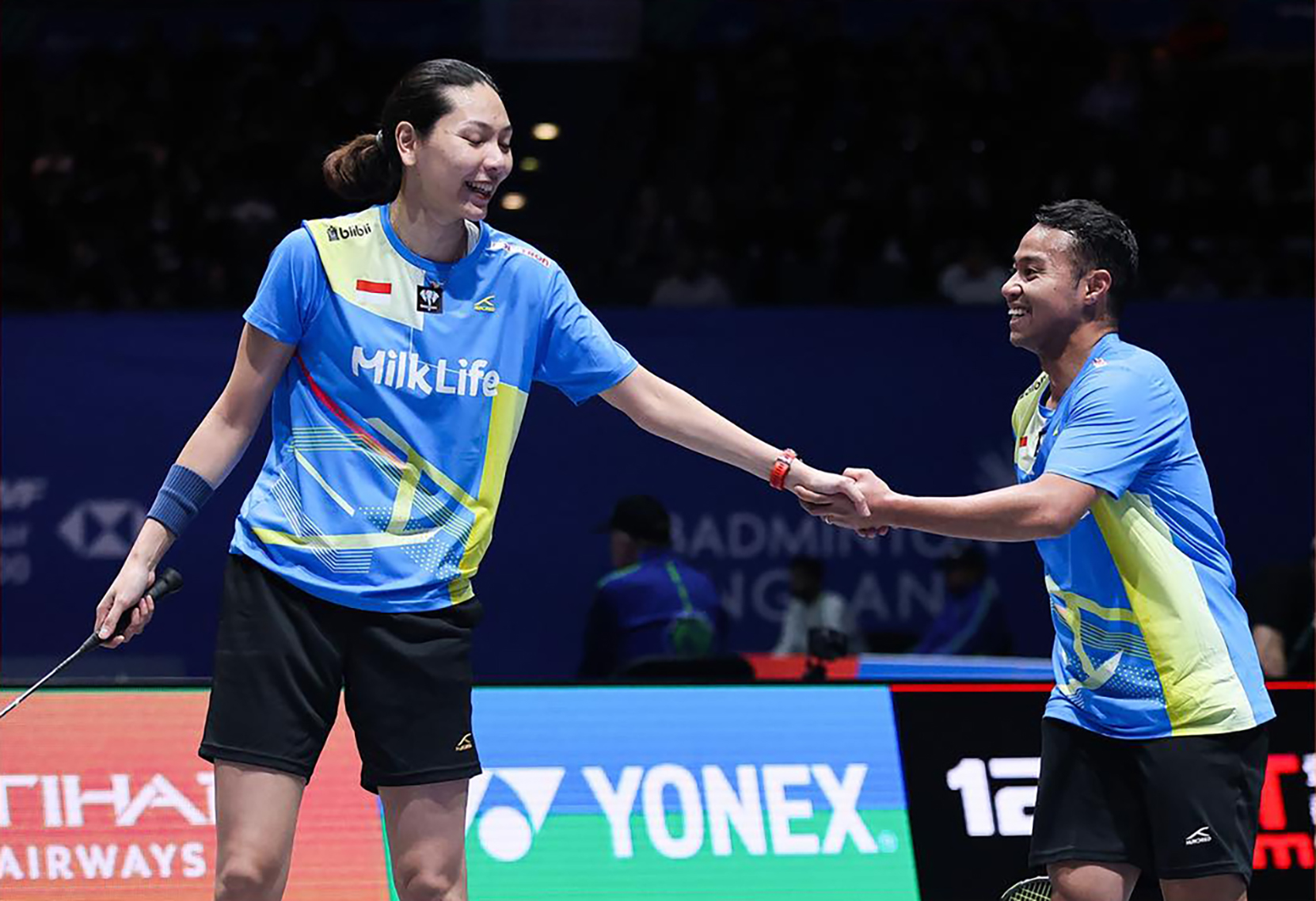 Rehan Naufal Kusharjanto/Gloria Emanuelle Widjaja melangkah ke babak 16 besar Taipei Open 2025 setelah mengalahkan wakil tuan rumah.