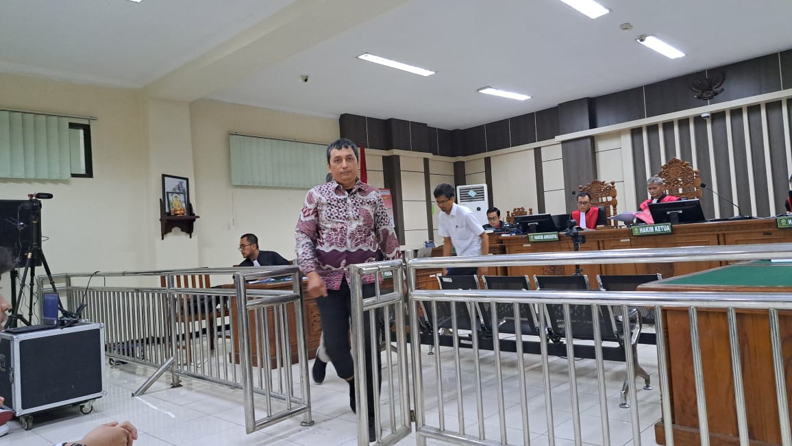 Saksi-saksi memberikan keterangan dalam kasus penyuap Wali Kota Semarang dengan terdakwa, Rachmat Utama Djangkar di Pengadilan Tipikor Semarang, Rabu (7/5/2025).