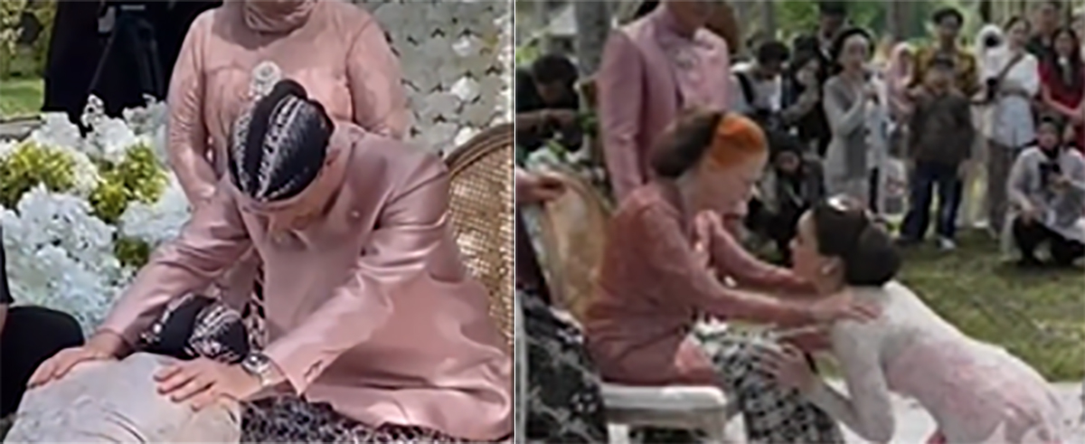 Hari Ini Pernikahan Luna Maya dan Maxime Bouttier Sungkeman ke Ayah Pakai Bahasa Perancis dan Inggris