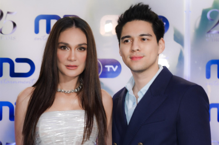 Pasangan selebriti Luna Maya dan Maxime Bouttier.