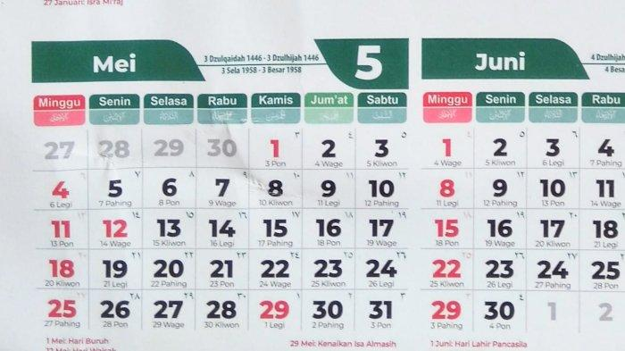 Kalender jawa weton di bulan mei 2025