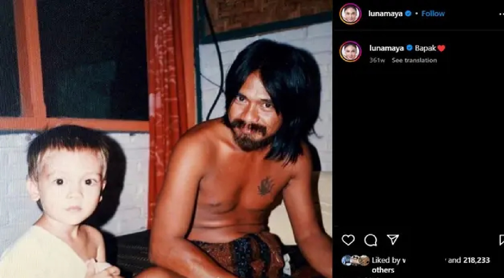 Ayah Luna Maya, Uut Bambang Sugeng