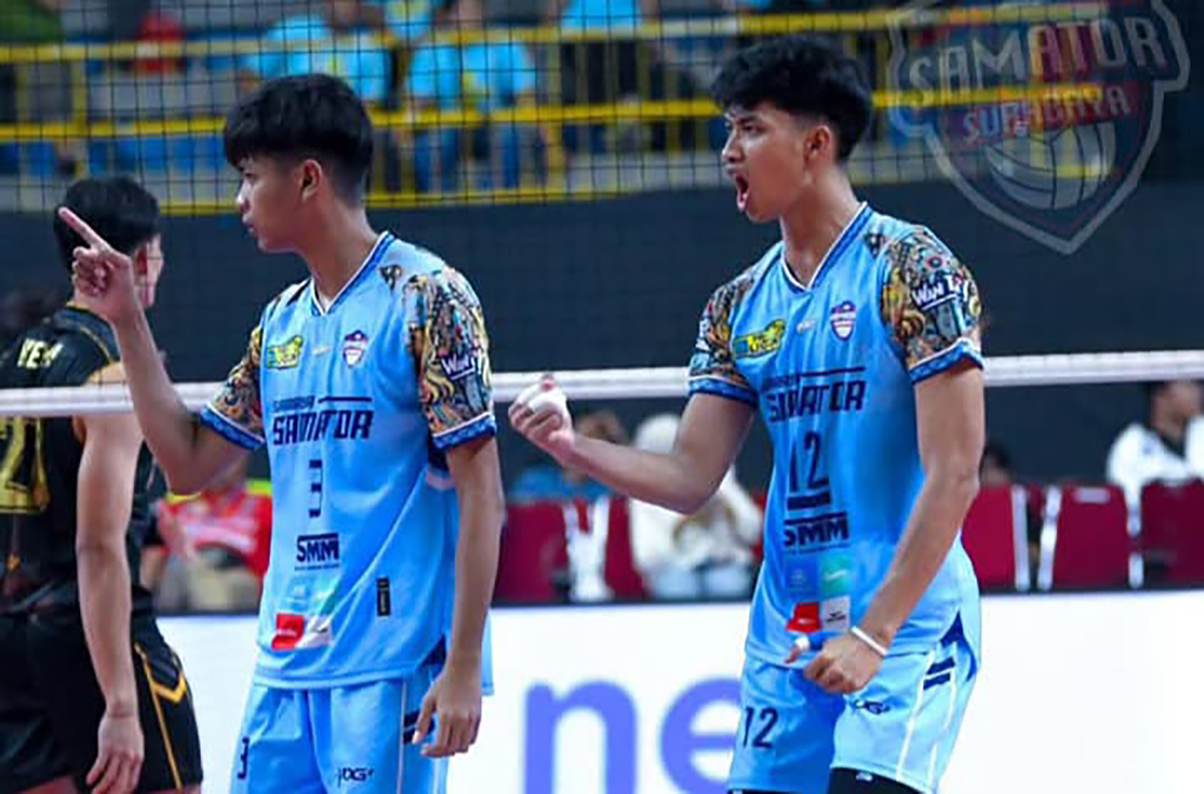 Surabaya Samator sukses mengalahkan Palembang Bank SumselBabel dengan skor 3-1 di perebutan juara 3-4.