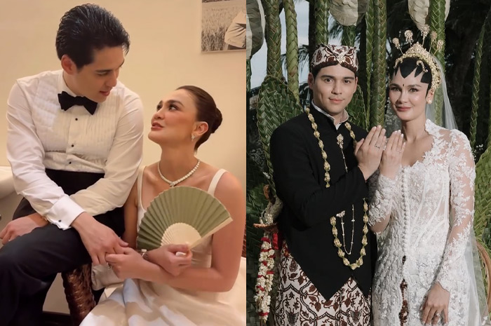 Pasangan selebriti Luna Maya dan Maxime Bouttier.