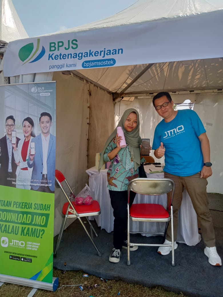 BPJS Ketenagakerjaan atau BPJAMSOSTEK tidak hentinya memberikan sosialisasi dan edukasi terkait program SERTAKAN (Sejahterakan Pekerja Sekitar Anda).