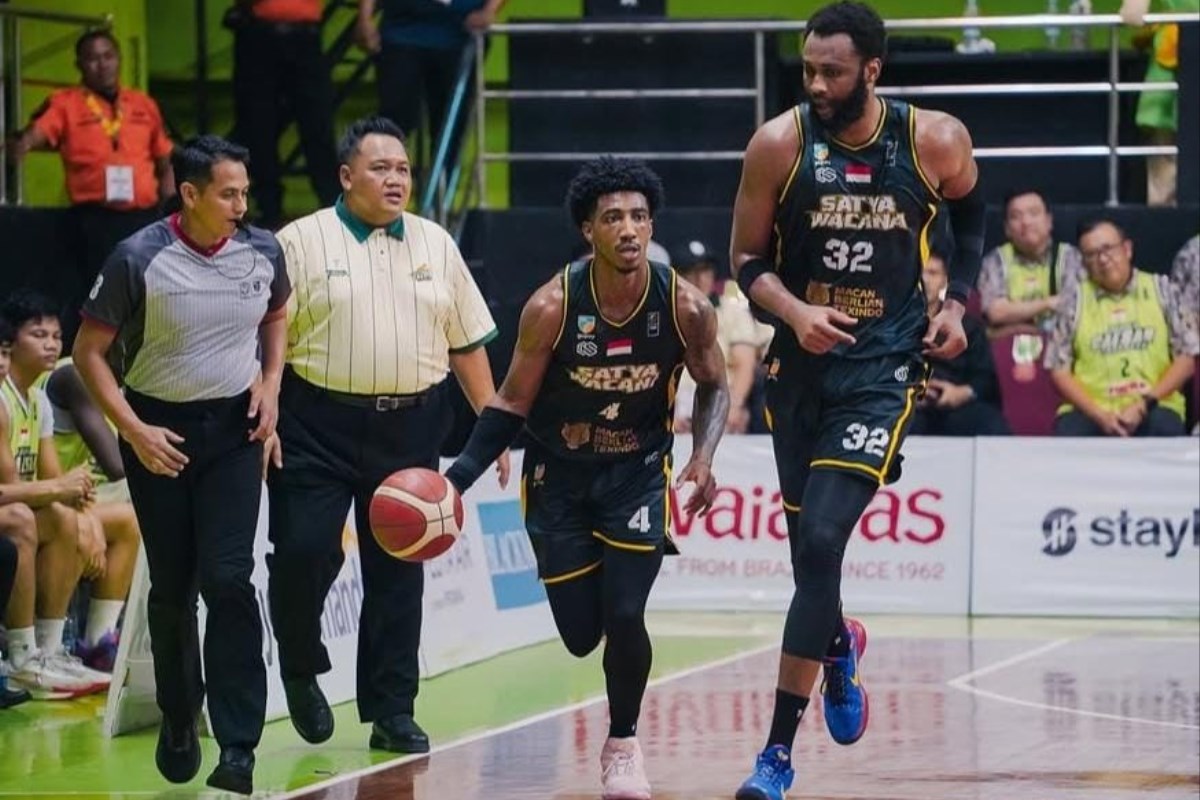 Dua pemain asing SWS saat bermain di iBL (dok IG SWS).