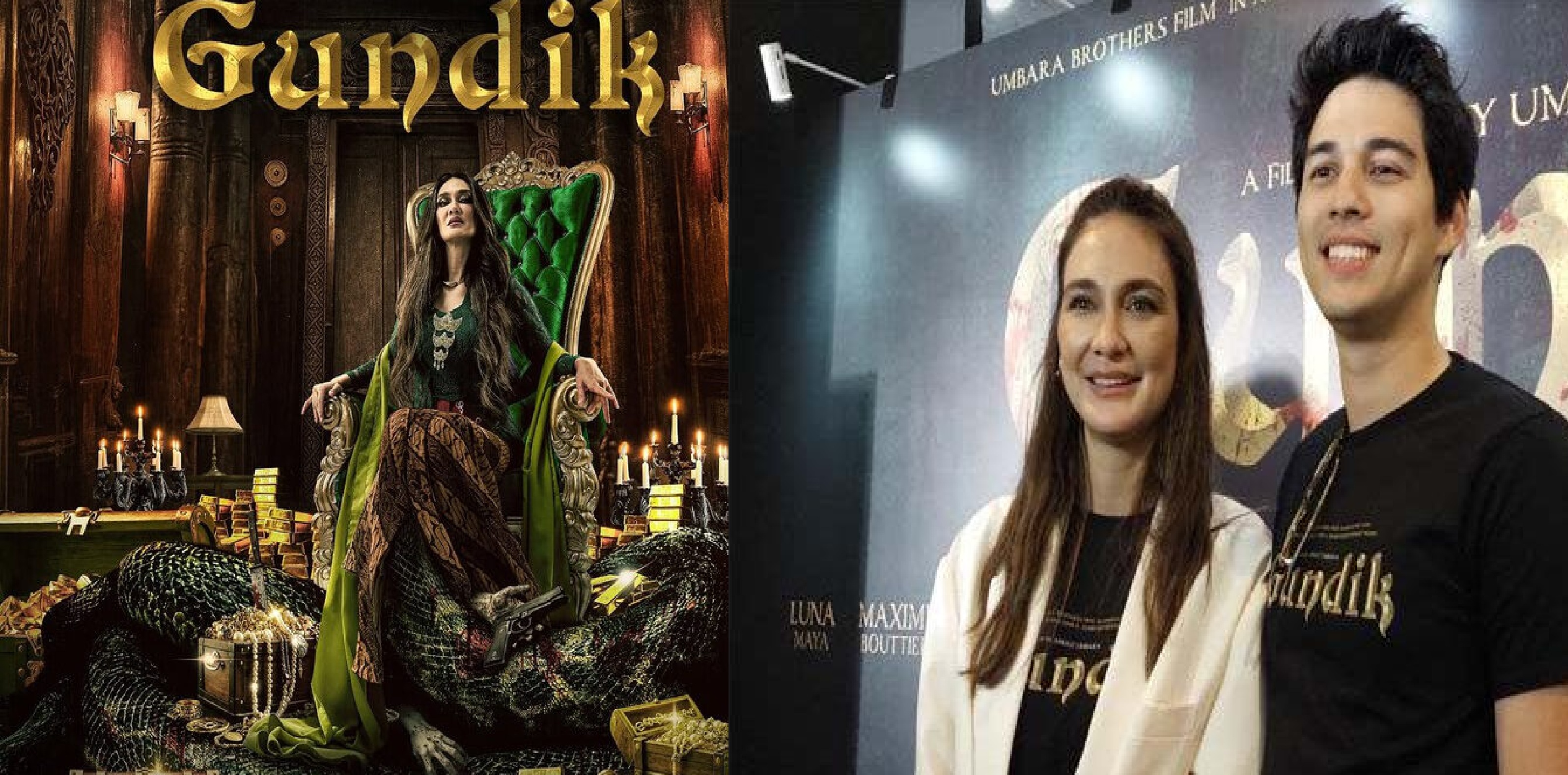 Film gundik menampilkan peran Luna Maya dan Maxima Bouttier.