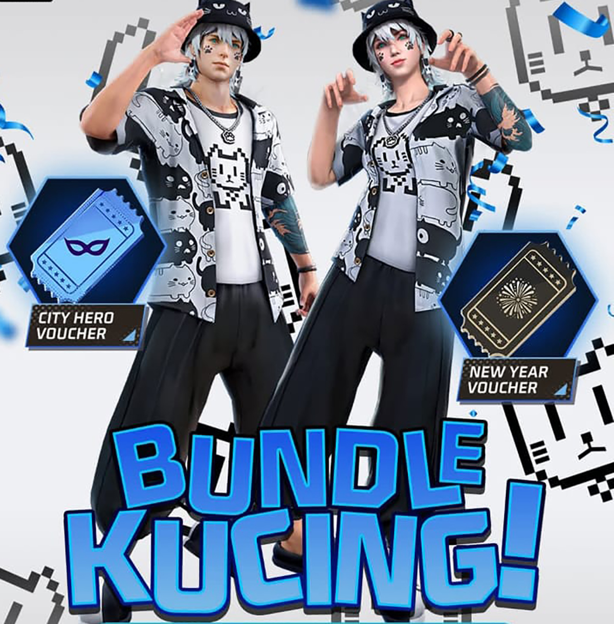 Segera Klaim Kode Redeem FF Bundle Kucing Gratis Hari Ini