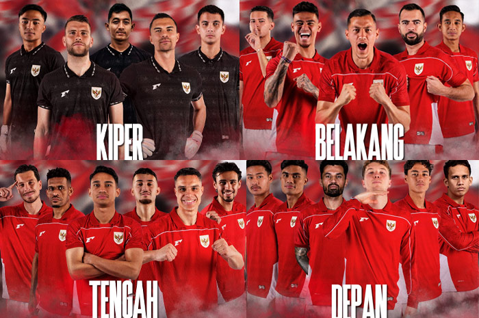 Daftar lengkap 32 pemain Timnas Indonesia yang diumumkan PSSI untuk menghadapi timnas China dan Jepang di bulan Juni 2025.