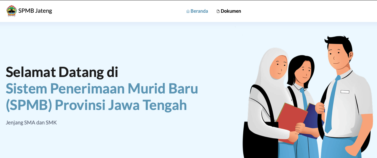Pendaftaran SPMB Jateng 2025 untuk SMA/SMK Dibuka, Ini Tahapan, Jalur, dan Jadwalnya, Gratiskan 139 Sekolah Swasta untuk Siswa Miskin