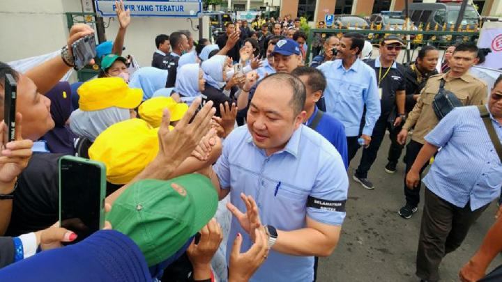 Direktur Utama PT Sri Rejeki Isman Tbk (Sritex) Iwan Lukminto