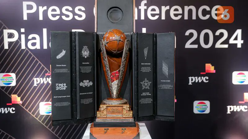 Potret Piala Presiden tahun 2024