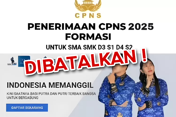cpns 2025 dibatalkan