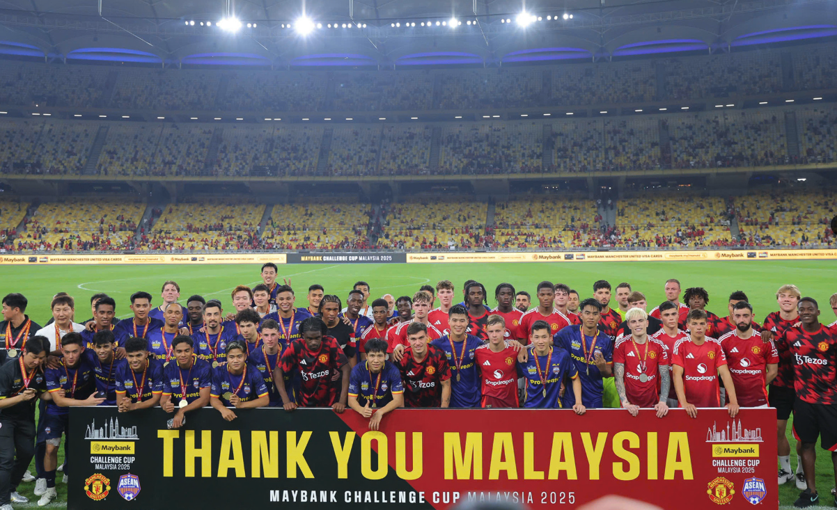 Hasil Pertandingan Manchester United VS ASEAN All-Stars, 2 Pemain Timnas Indonesia Ikut Bertanding
