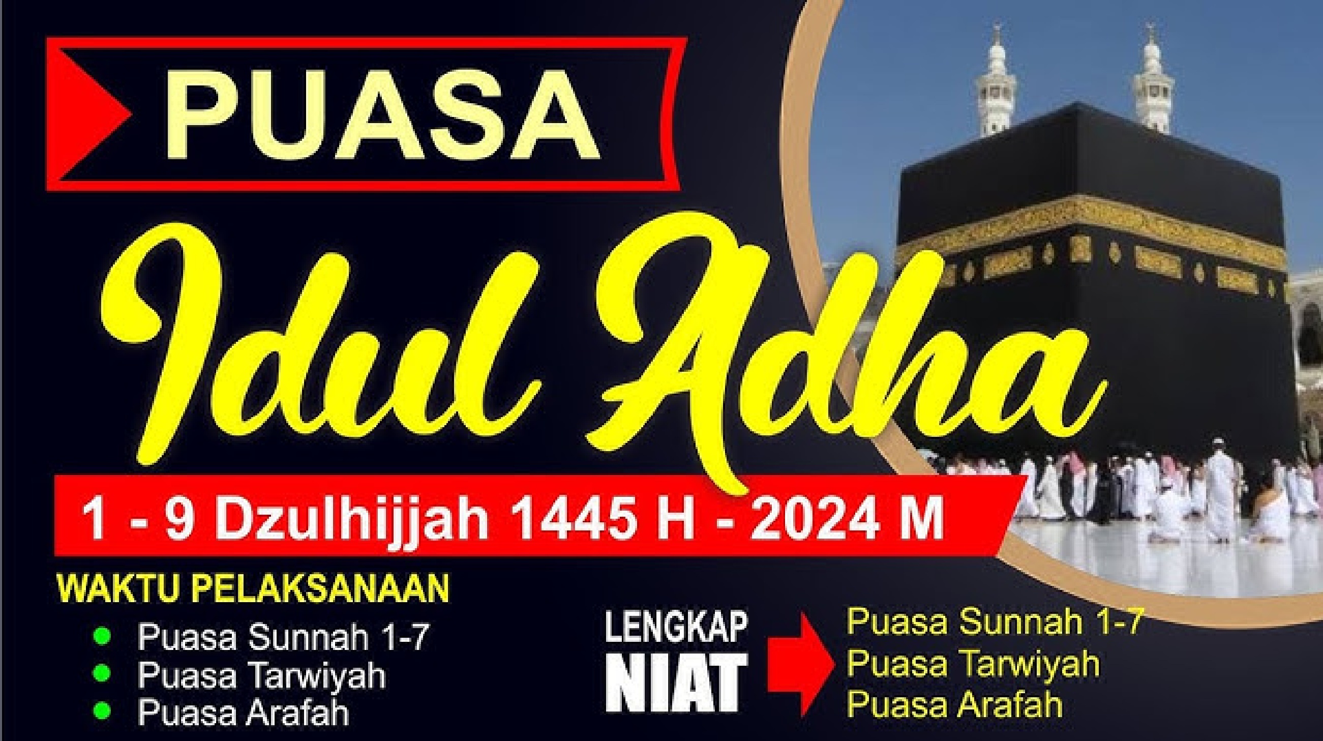 Tiga Puasa Sunnah yang Bisa di Amalkan