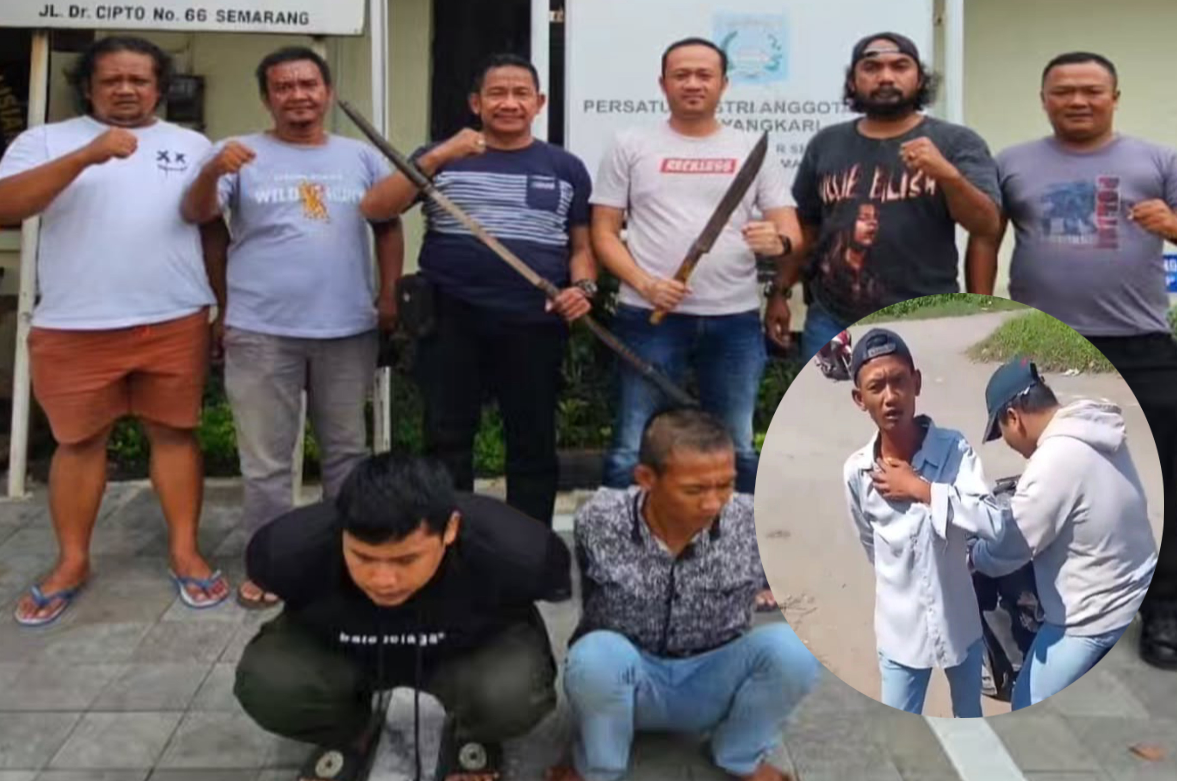 Penangkapan kasus pemalakam yang viral di Semarang