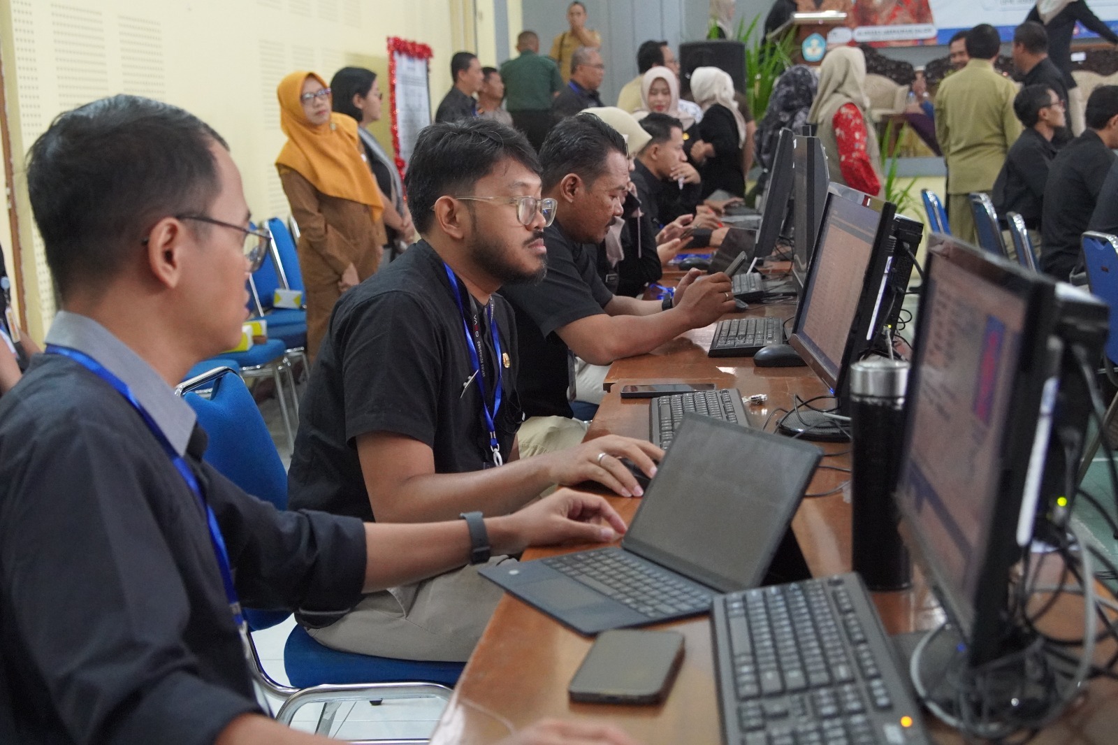 Pembukaan Sistem Penerimaan Murid Baru Jenjang TK, SD, dan SMP Kota Salatiga Tahun Ajaran 2025/2026 di Aula Ganesha Dinas Pendidikan Kota Salatiga, Selasa (03/06/2025).
