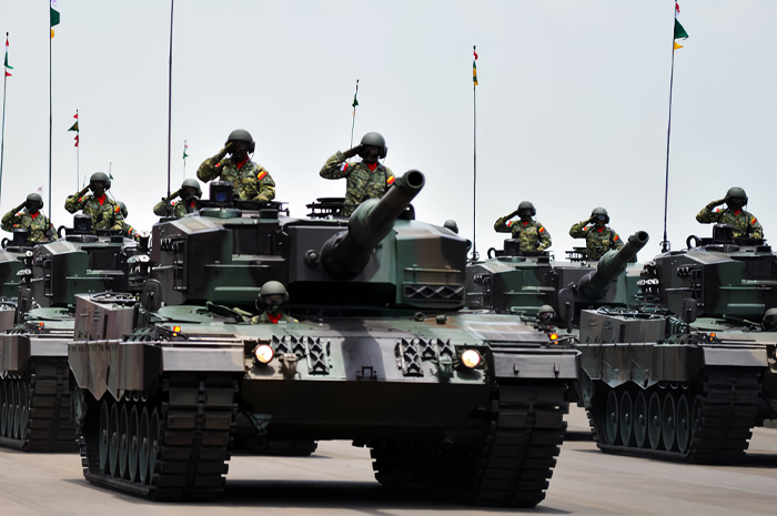 Tentara Nasional Indonesia Angkatan Darat (TNI AD).