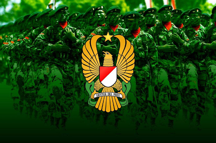 Tentara Nasional Indonesia Angkatan Darat (TNI AD).