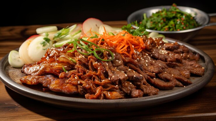 Ilustrasi olahan Beef Bulgogi Ala Korea