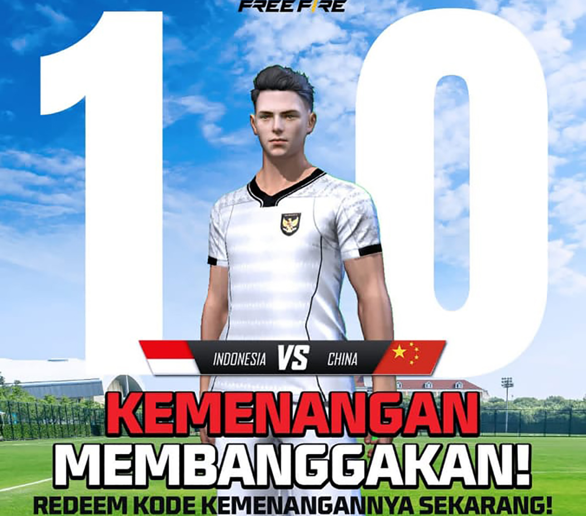 Segera Klaim Kode Redeem FF Kemenangan Indonesia Dan Bonus 50 Token Timnas