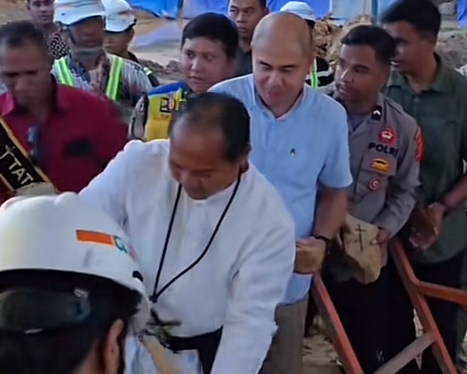 Peletakan Batu Pertama Basilika IKN