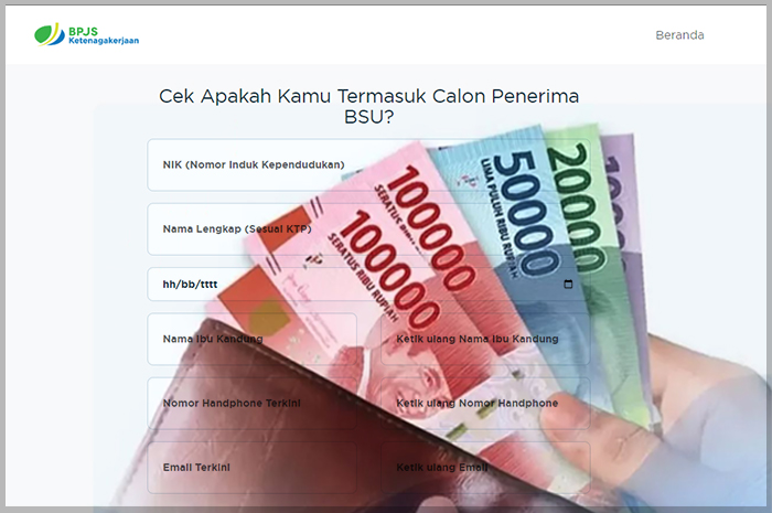 Cek penerima BSU Ketenagakerjaan 2025.