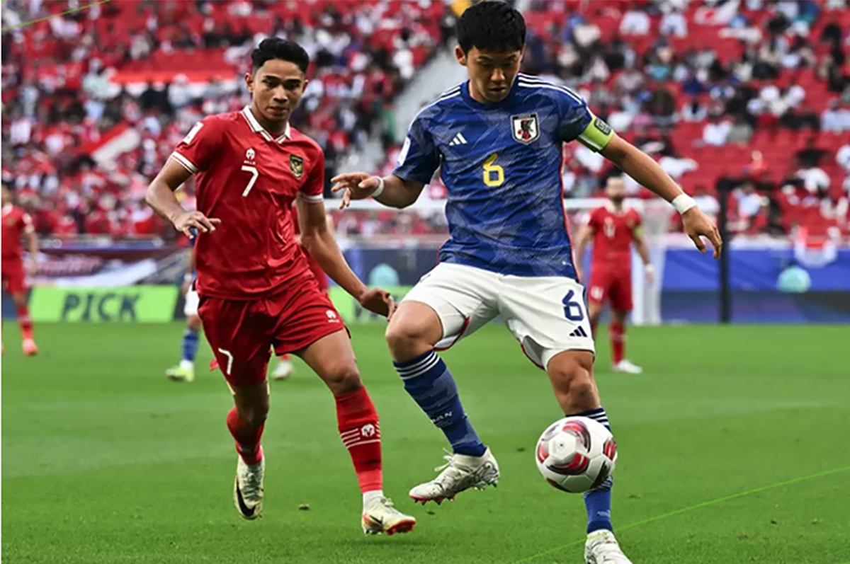 Timnas Indonesia VS Jepang
