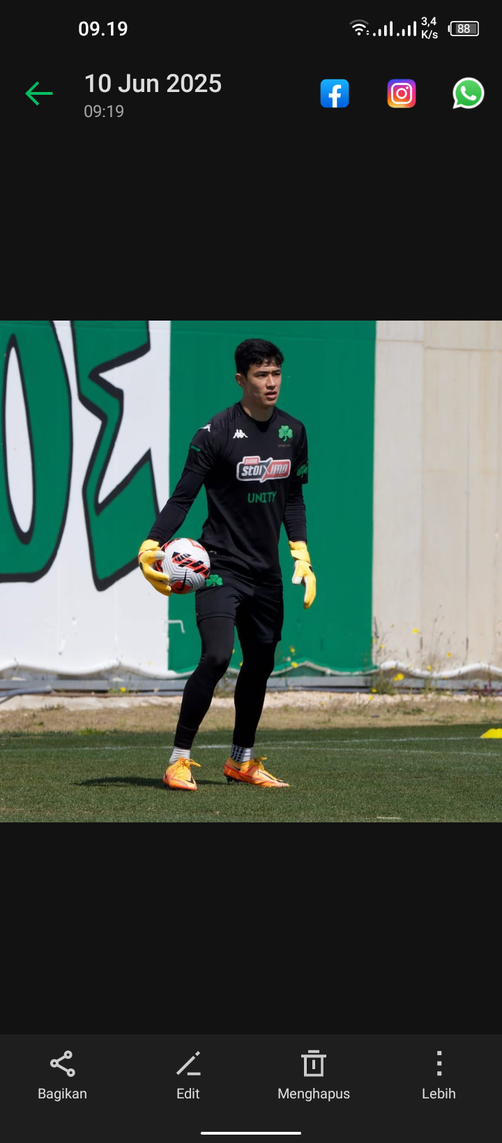 Cyrus Margono Kiper Diaspora Timnas Indonesia