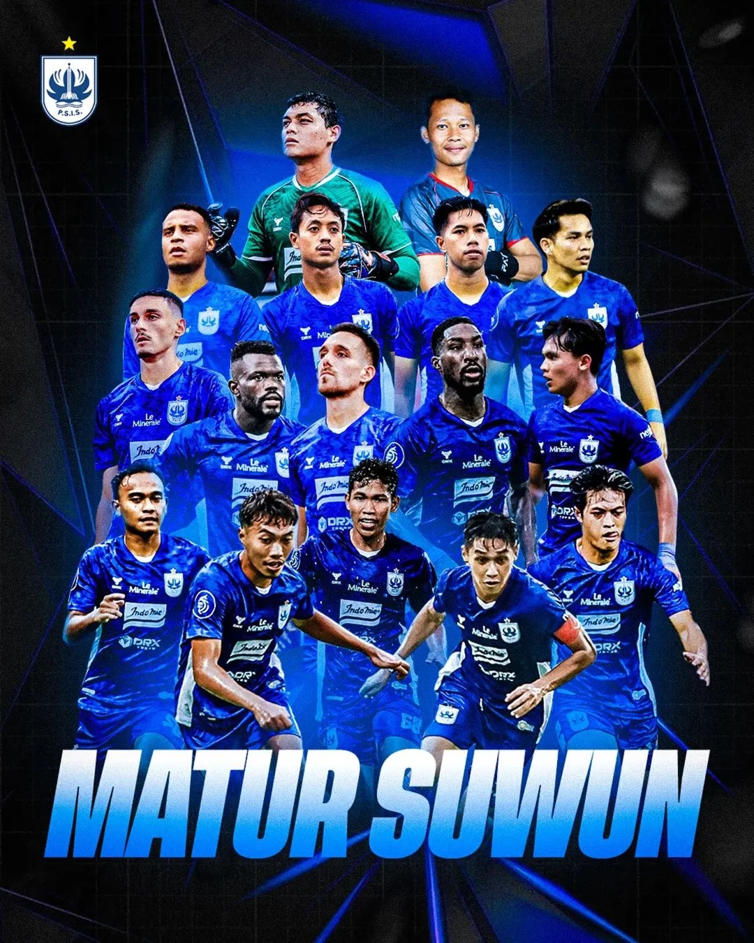 16 pemain resmi di lepas