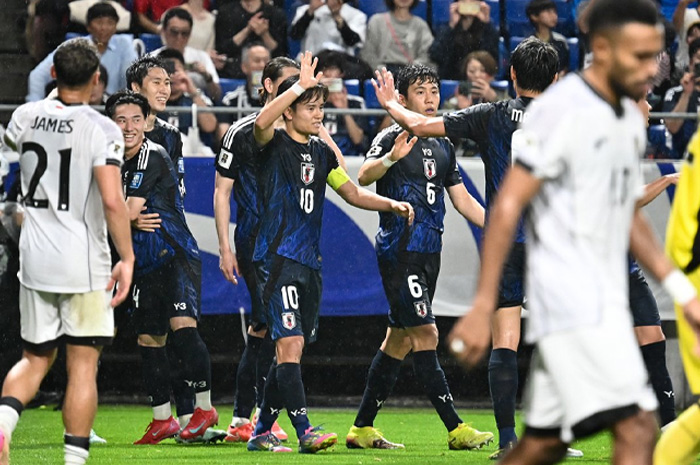 Timnas Indonesia dihajar habis Jepang 6-0 dalam laga pamungkas Grup C Kualifikasi Piala Dunia 2026 zona Asia.