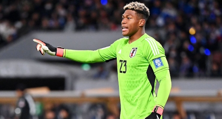Potret kiper Timnas Jepang Zion Suzuki