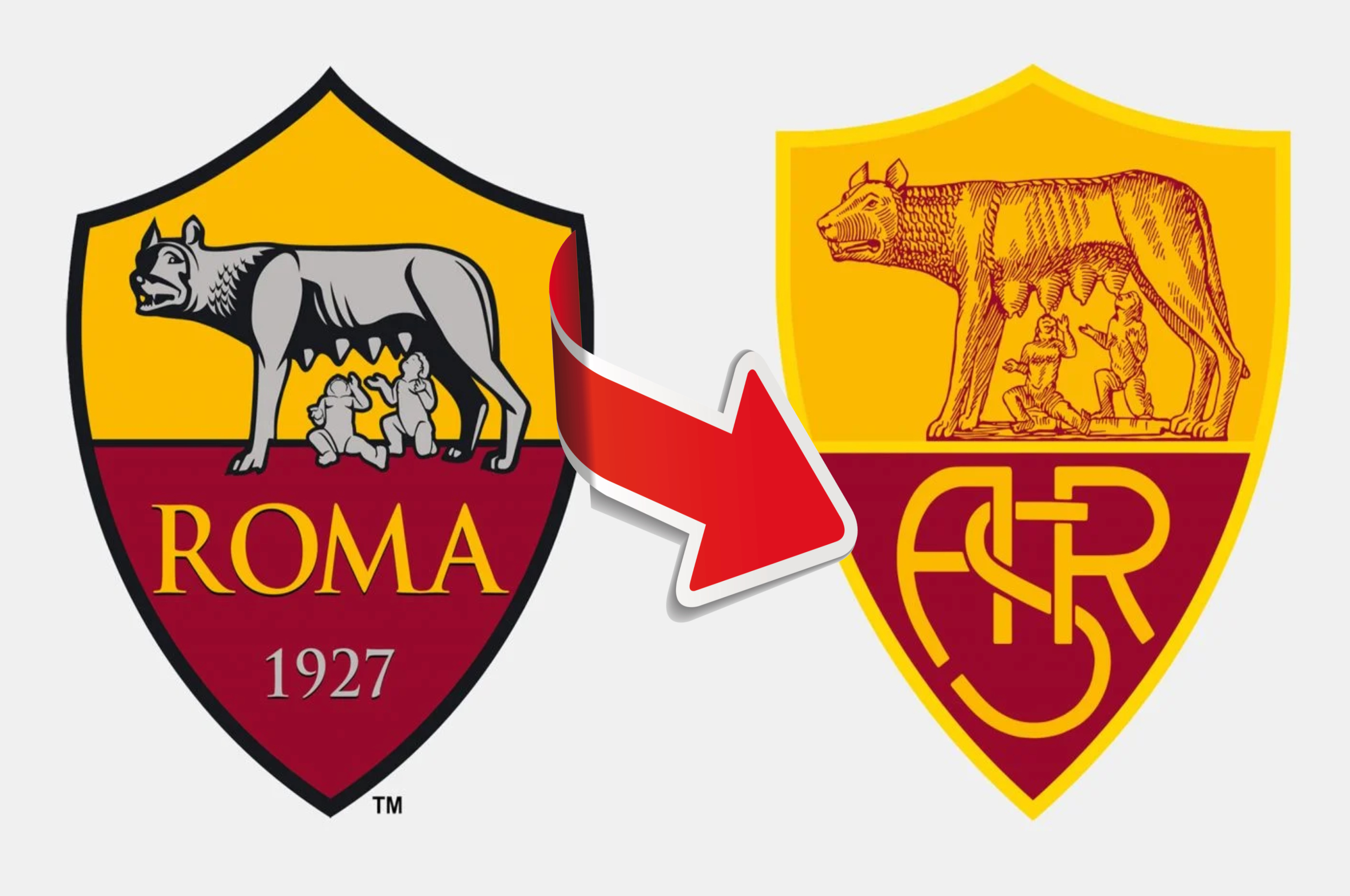Klub Sepakbola AS Roma Rubah Logonya Jadi Klasik, Gambarkan Sejarah Mitologi Ibukota Italia Lebih Detail