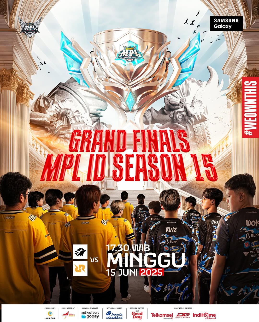 Grand final ML ID Season 15 ONIC Esports Vs RRQ Hoshi