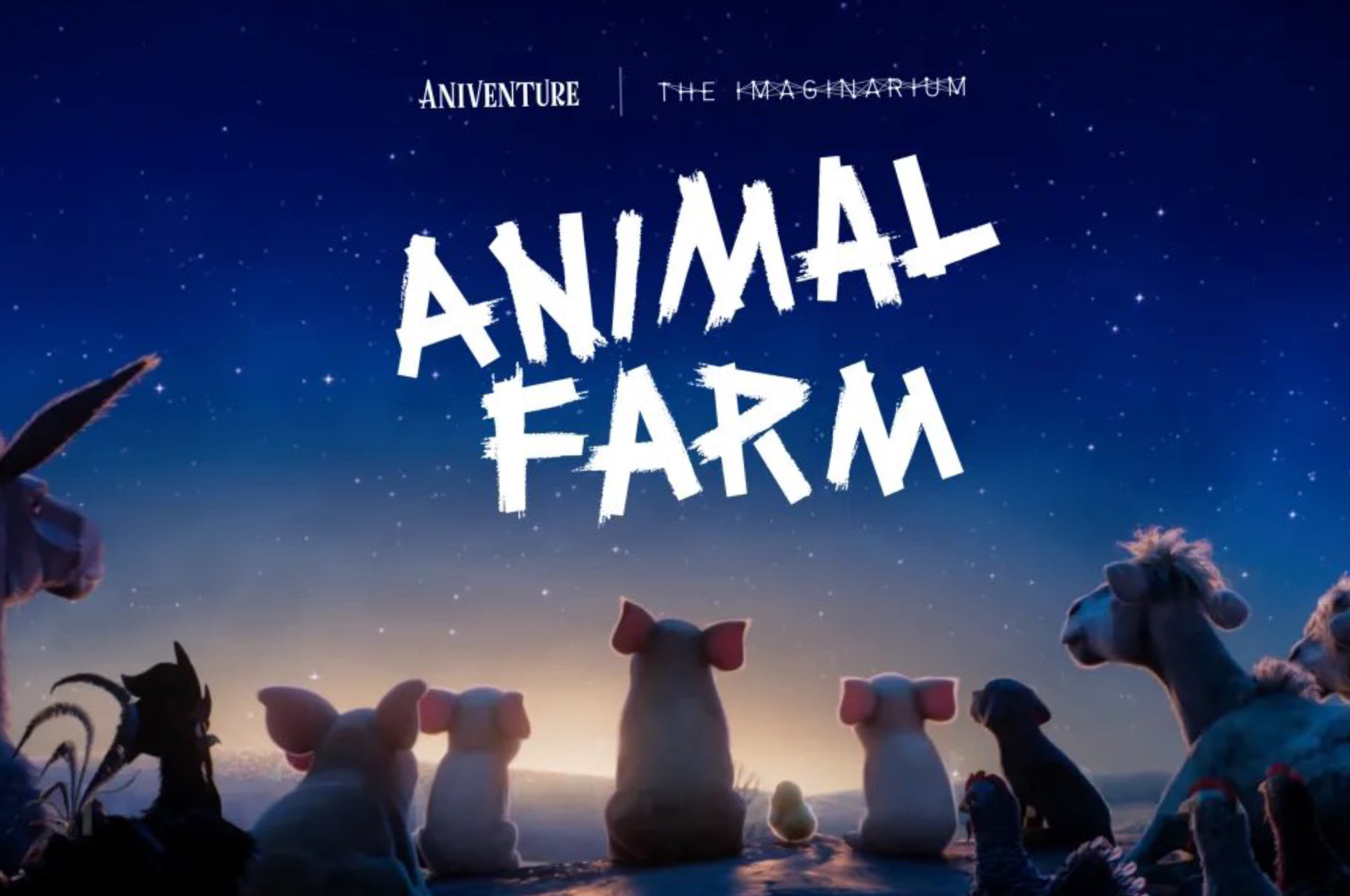 Poster Film Animasi 2025 Animal Farm