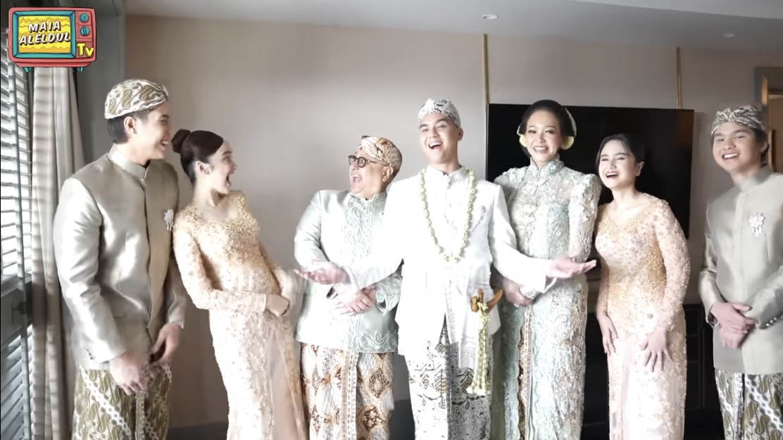 Potret Keluarga Maia Estianty dan Irwan Mussry